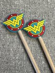 Minnie & Purl; Stitch Stoppers; Wonder Woman;