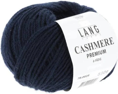 Lang; cashmere; premium; dk; navy; 0025;