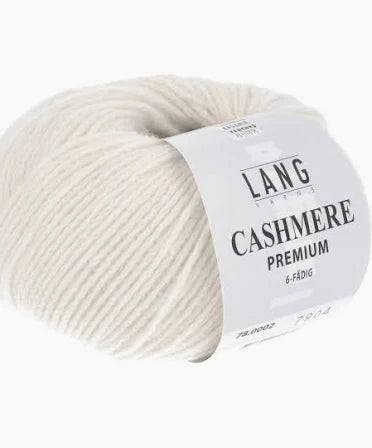 Lang; cashmere; premium; dk; off white; 02;