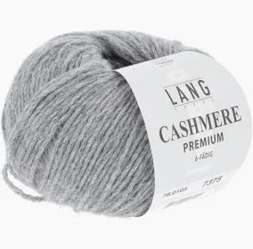 Lang; cashmere; premium; dk; ash grey melange; 105;