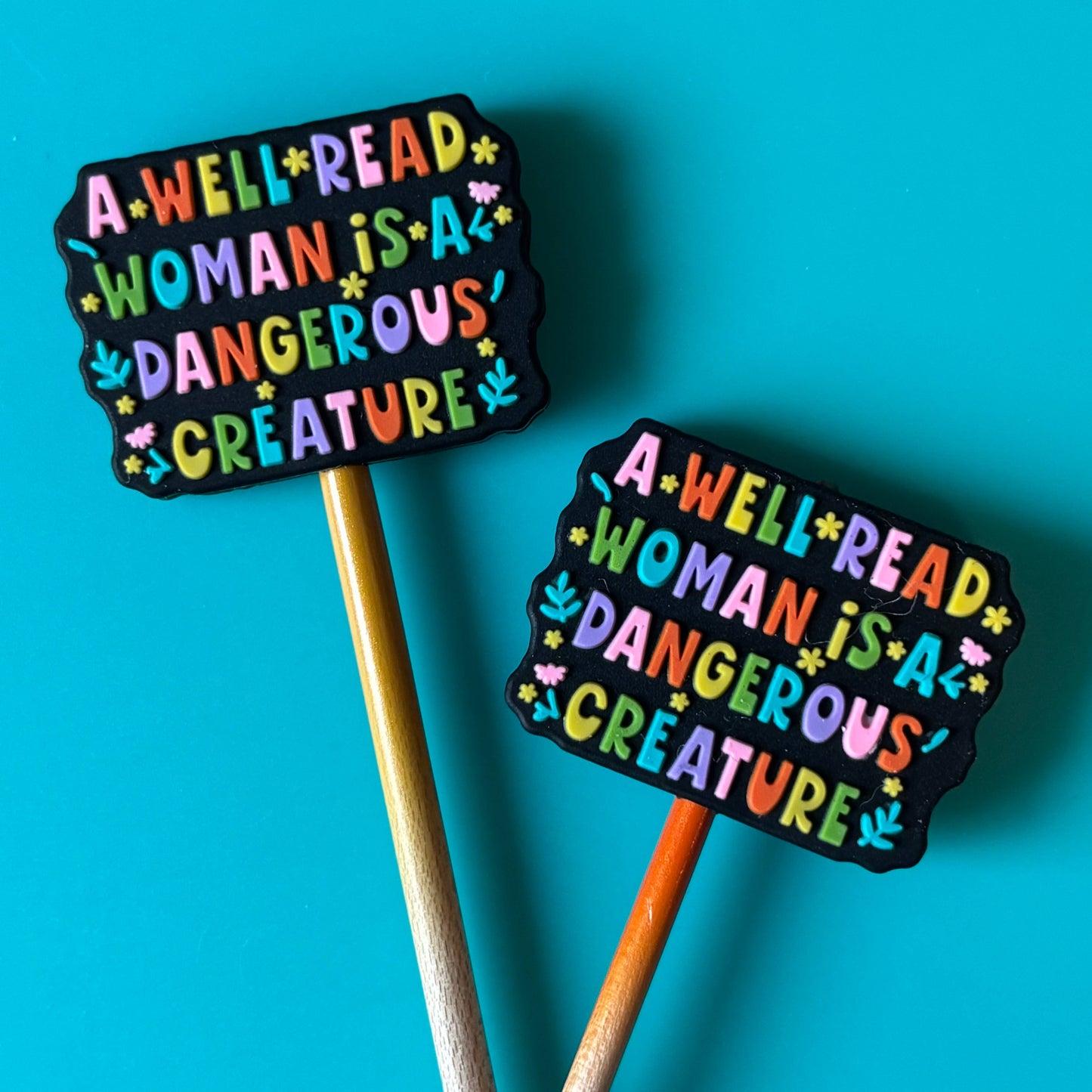 Knitting Needle Point Protectors Well Read Woman Feminist