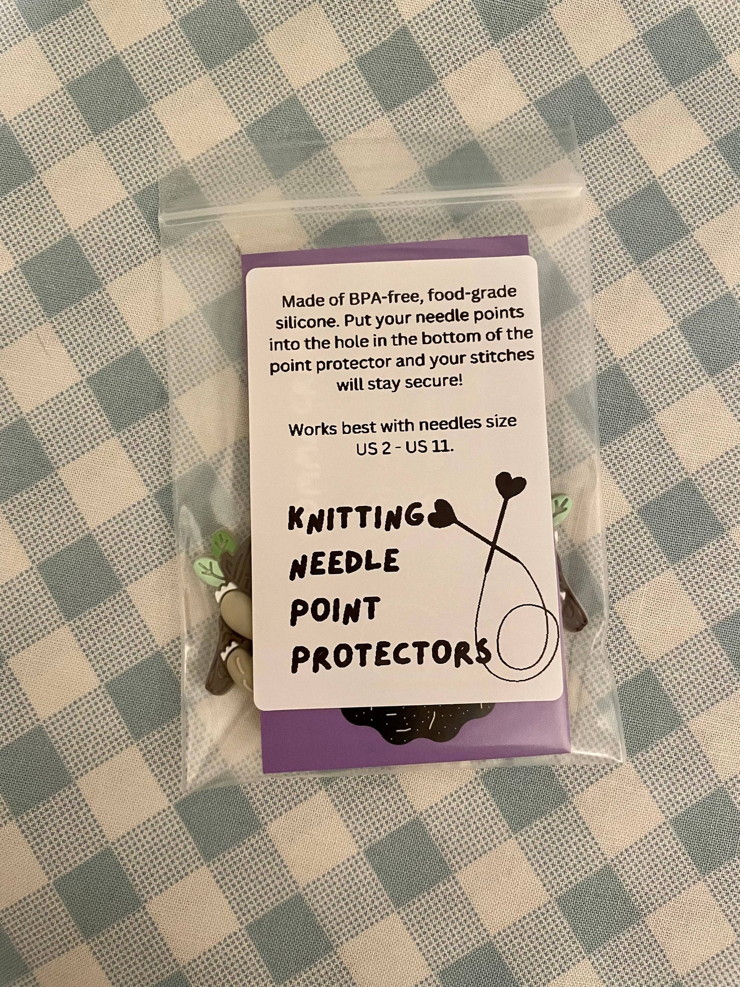 Knitting Needle Point Protectors Feminist Gender Roles