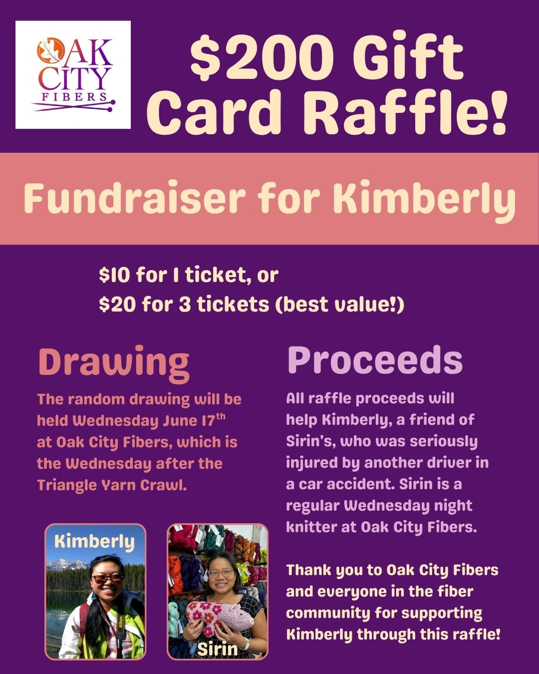 $200 Gift Card Raffle!