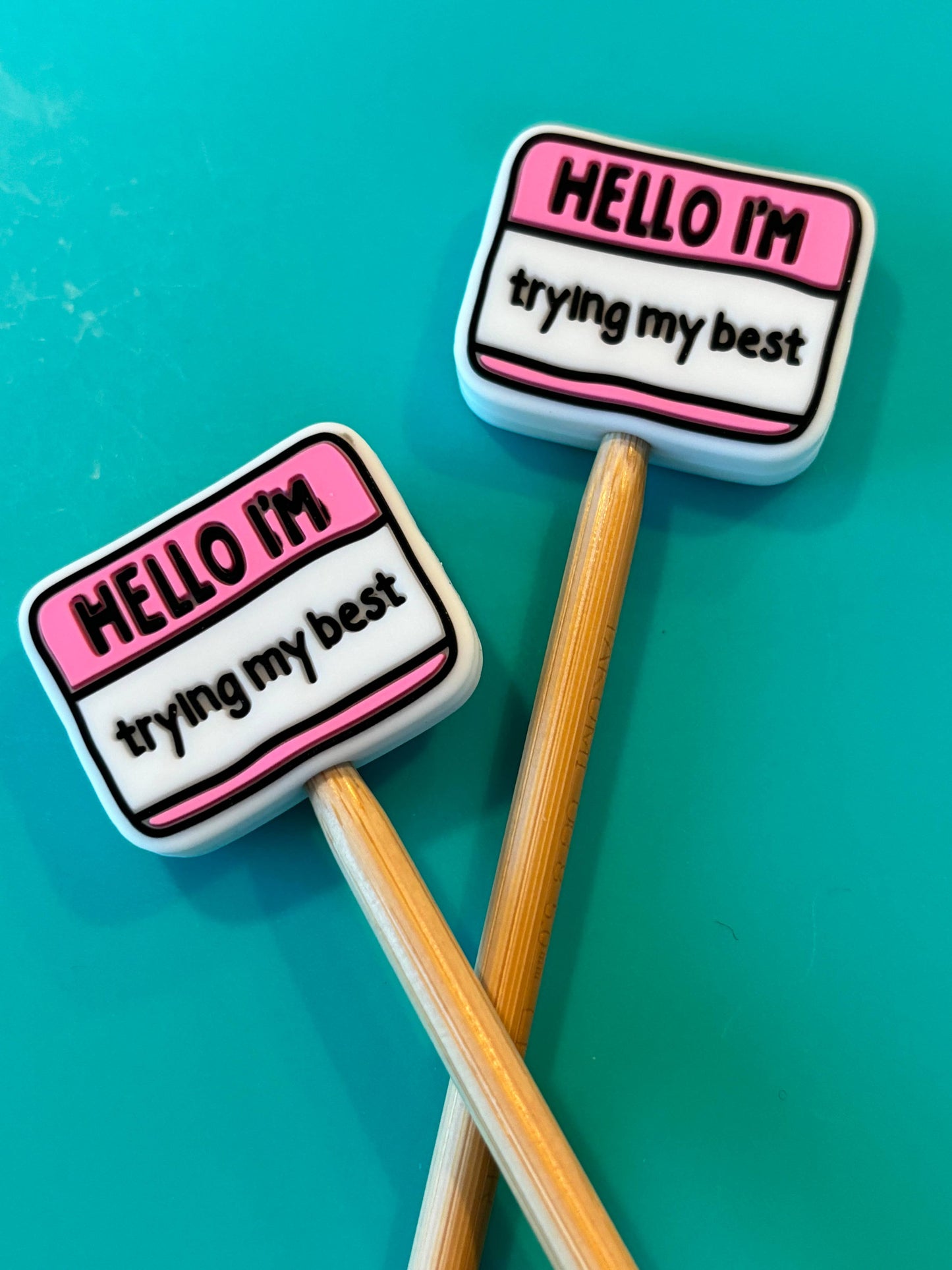 Knitting needle point protectors - Hello I'm trying my best