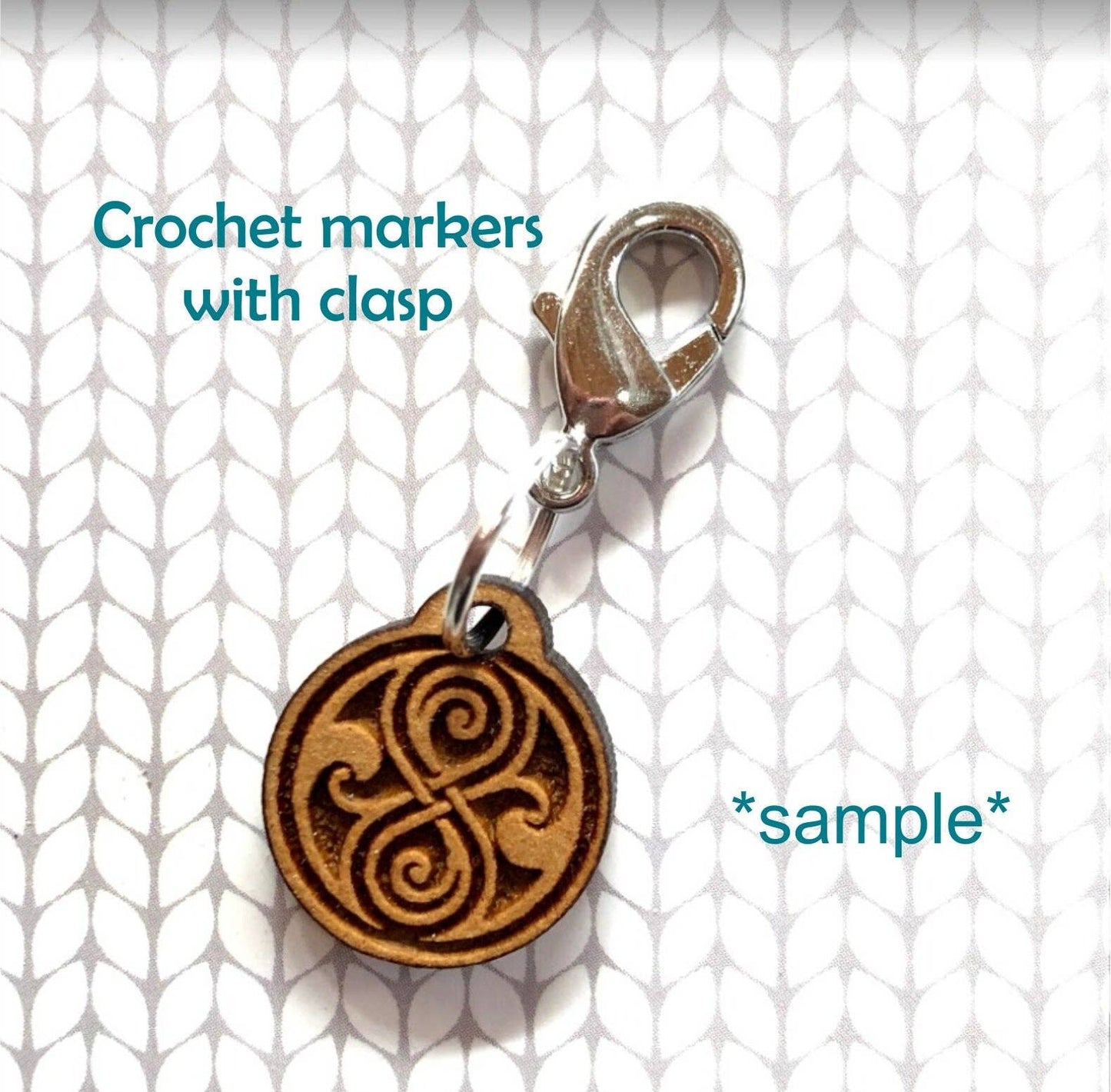 Pride & Prejudice Inspired - Stitch Markers (set of 6)