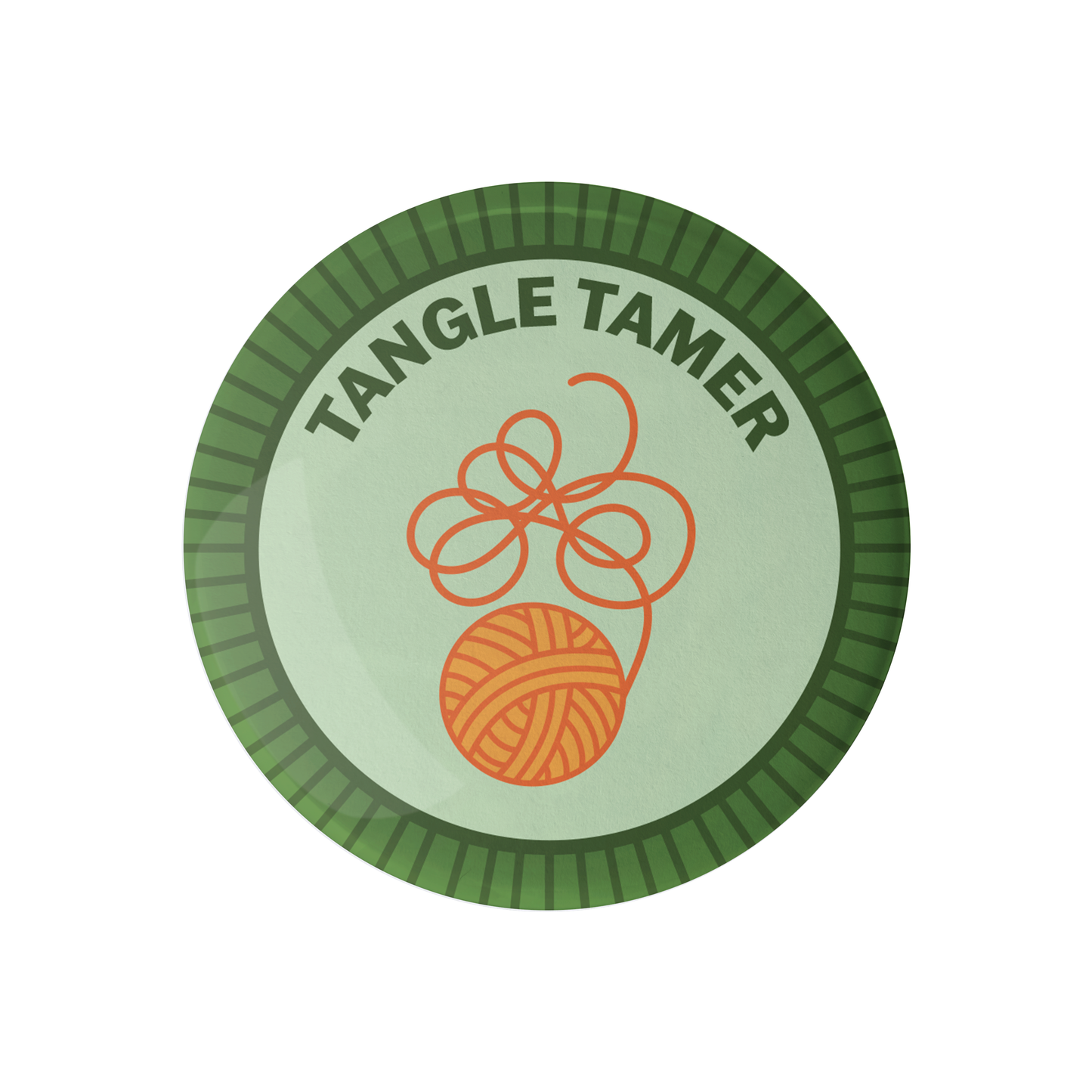 Tangle Tamer Knitting Merit Badge