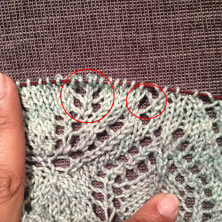 Finding and Fixing Mistakes in LACE Knitting April 20, 2024