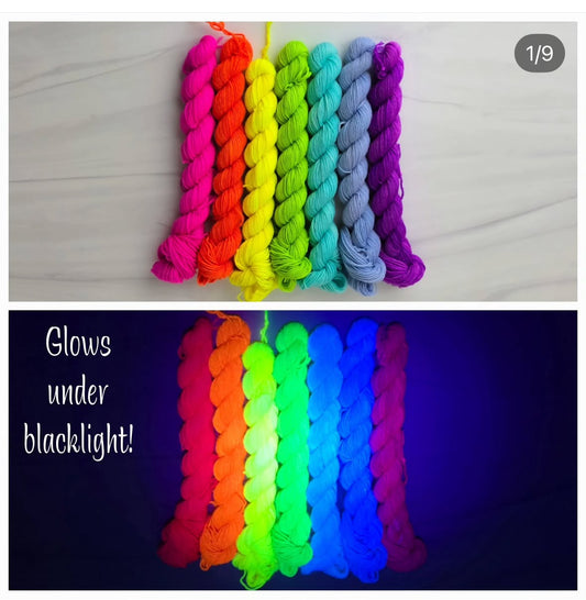 Neon Rainbow Mini Set