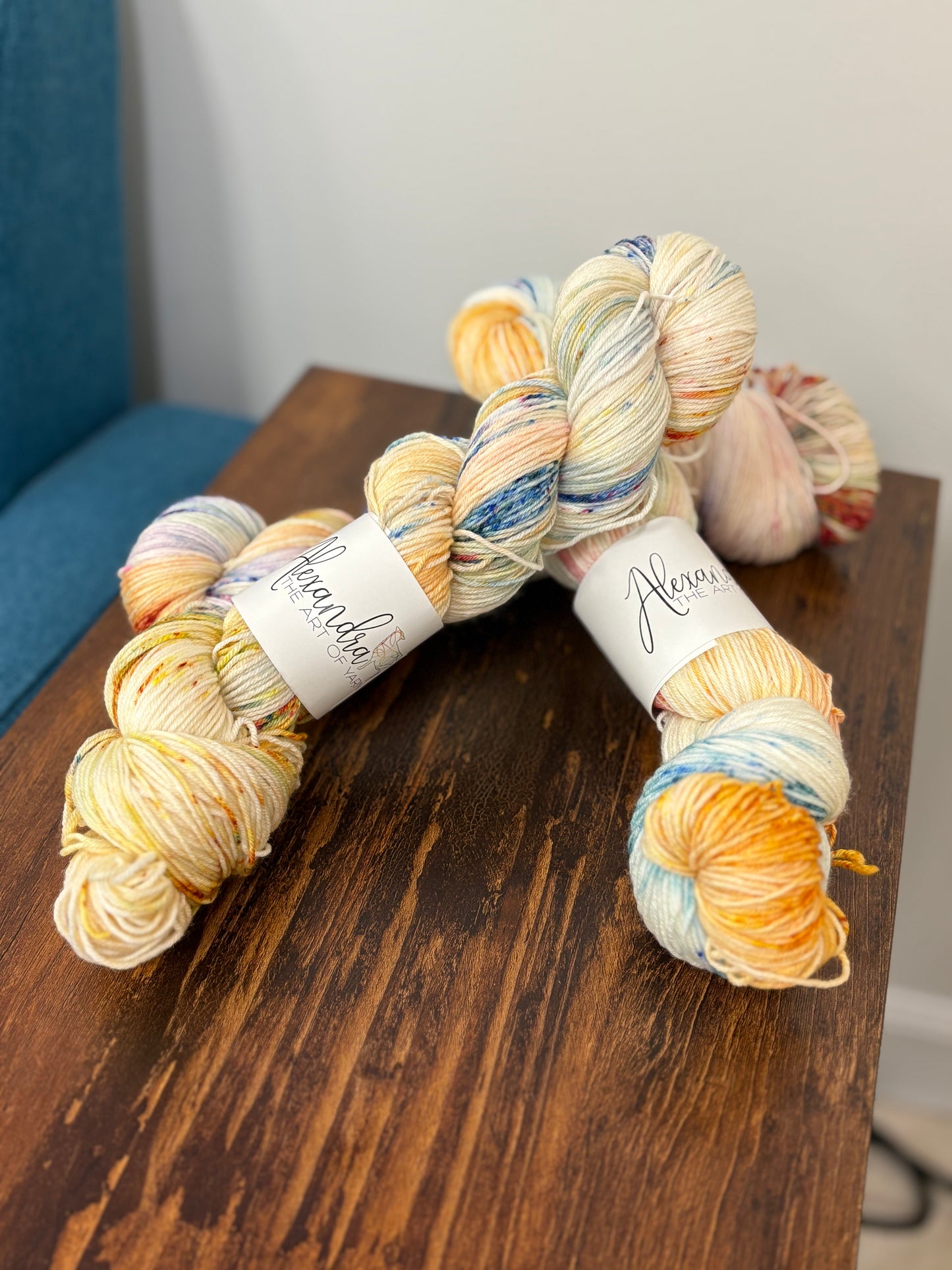 Alexandra The Art of Yarn Oak City Fibers Exclusive Diamond Lake