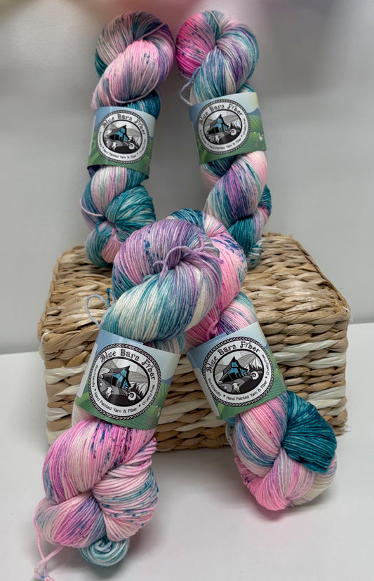 Blue Barn Fibers Hand Dyed Fingering SPECIAL RELEASE ANN-iversary