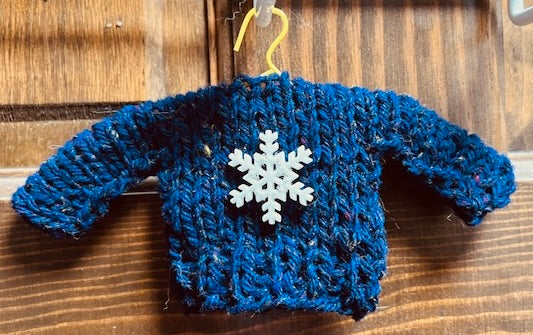 Mini Sweater Ornaments Class (December 4th 2024)