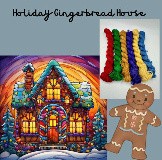 Frog It; Gingerbread; Christmas; mini; skein;