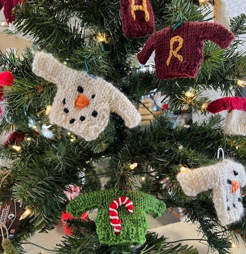 Mini Sweater Ornaments Class (December 4th 2024)