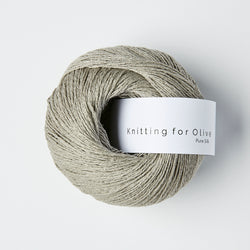 Knitting for Olive 100% silk; Lamb's ear