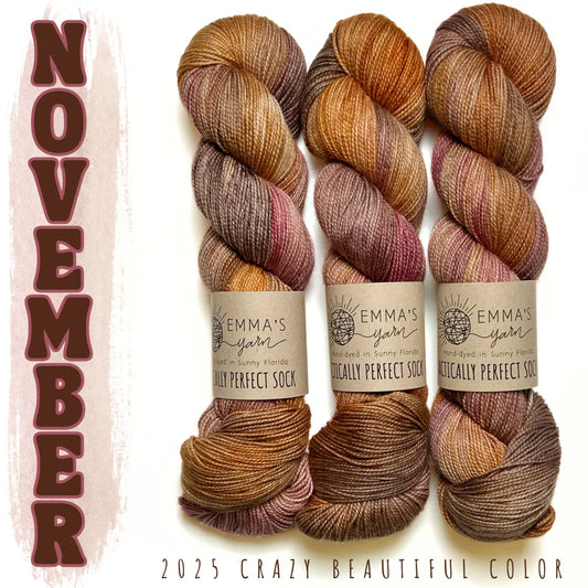 Emma's Crazy Beautiful Club - Practically Perfect Sock