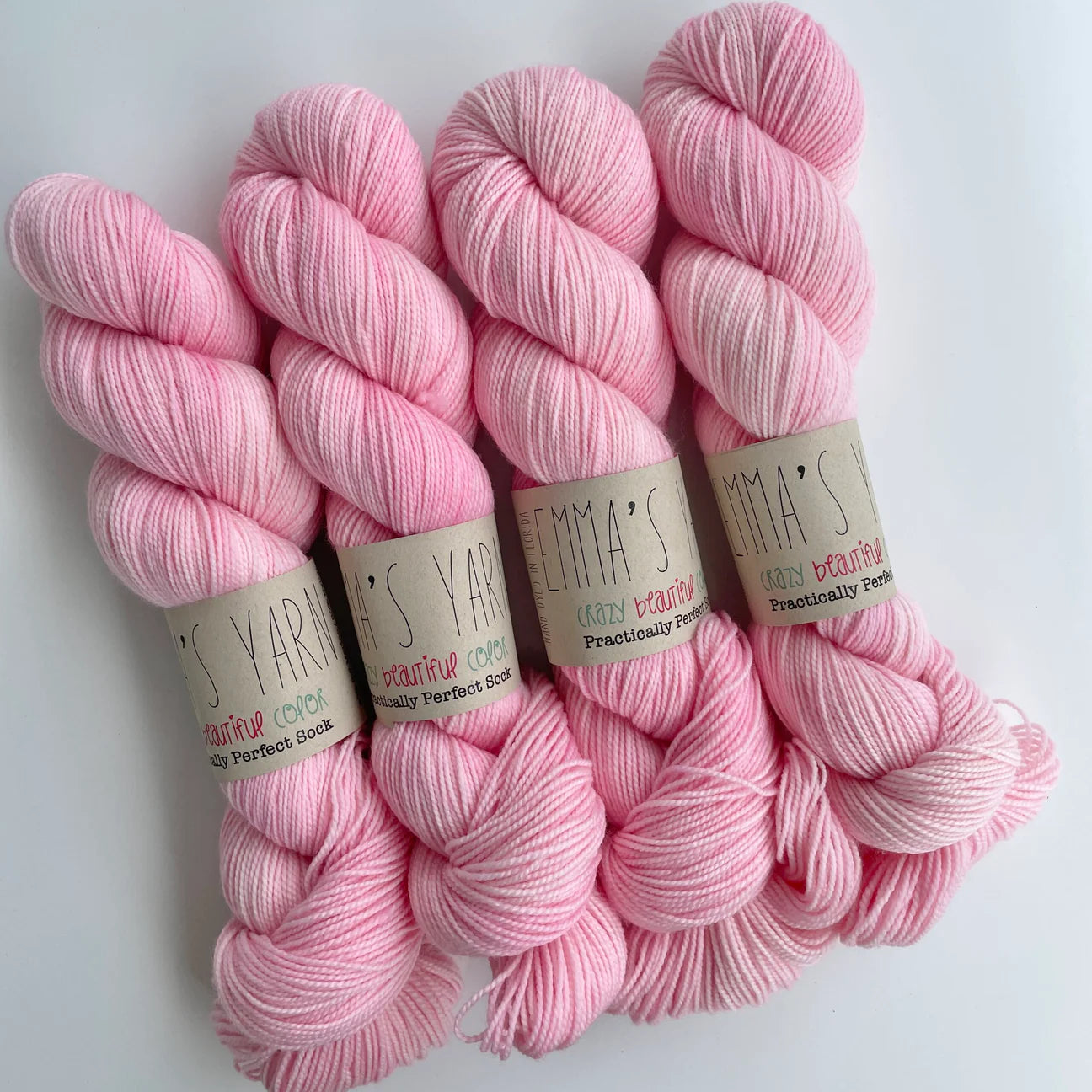 Emmas yarn; Practically perfect Sock;Poppin