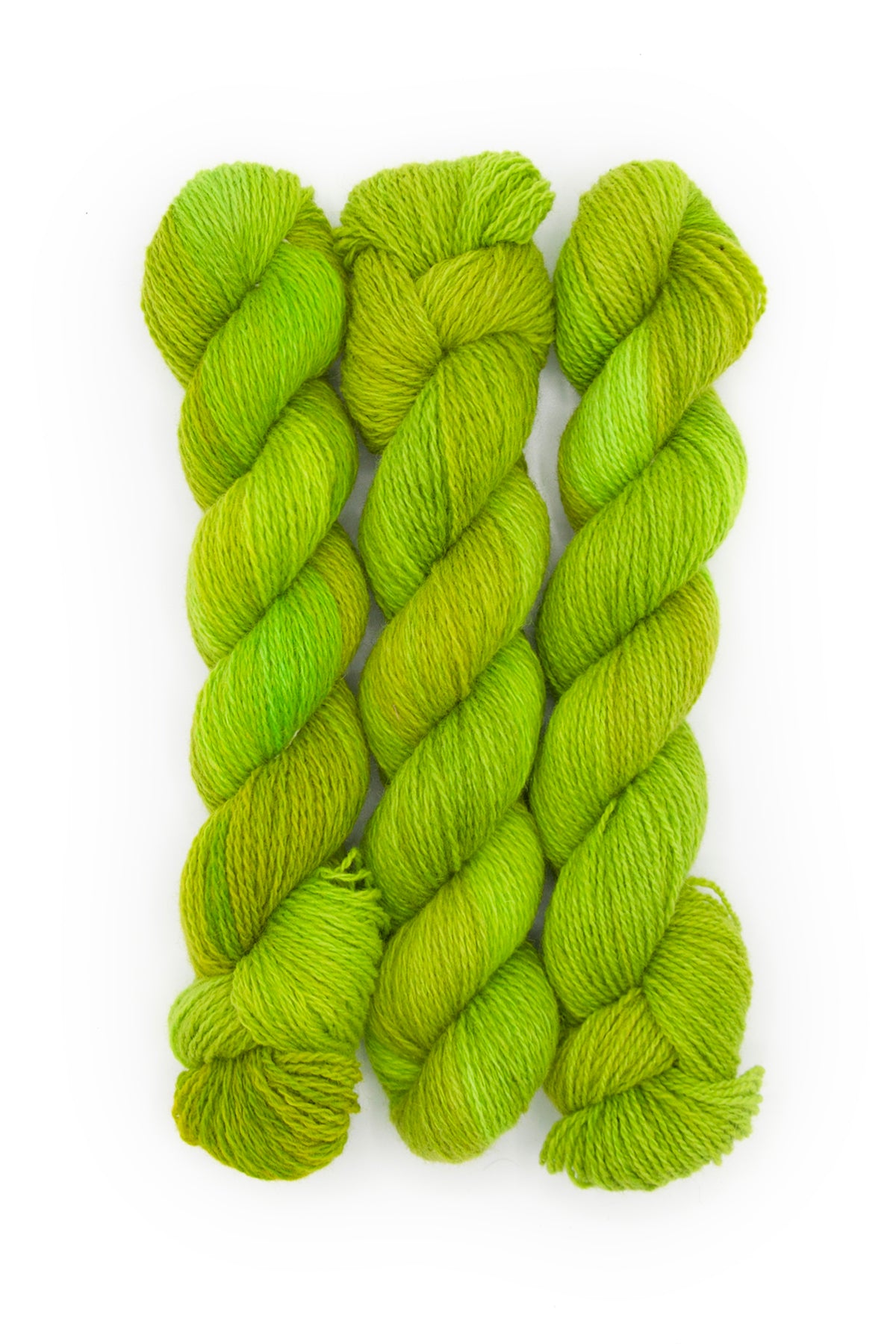 PliedYarnCo; North Ave; Primaries; Chartreuse