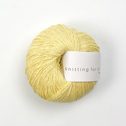 Knitting for Olive 100% silk; lemon curd