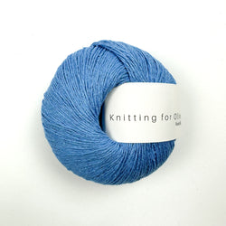 Knitting for Olive 100% silk; Poppy Blue