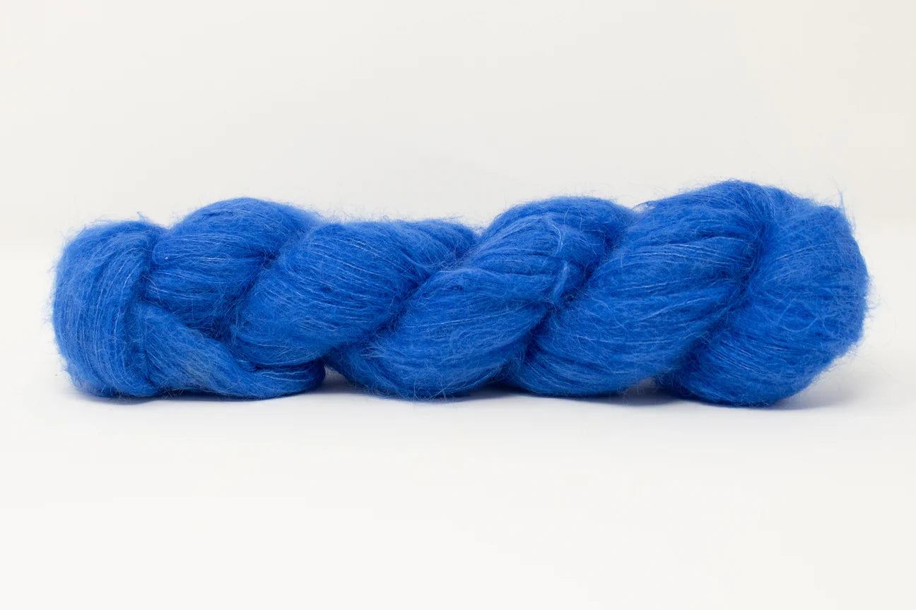 Queen City Yarn; bernice; cornflower;