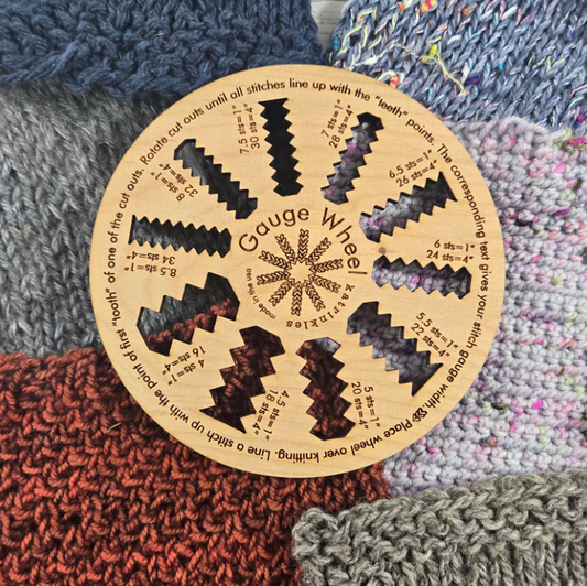 Katrinkles Gauge Wheel w/logo
