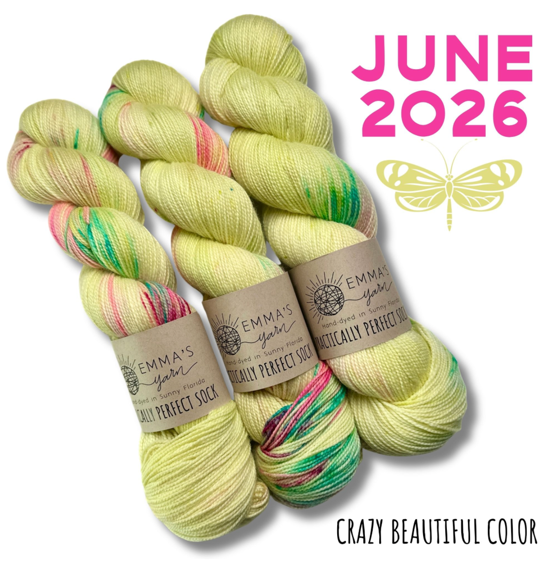 Emma's Crazy Beautiful Club - Practically Perfect Sock