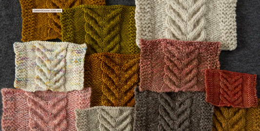 Intro to CABLE KNITTING - August 29th 10:30-12:30