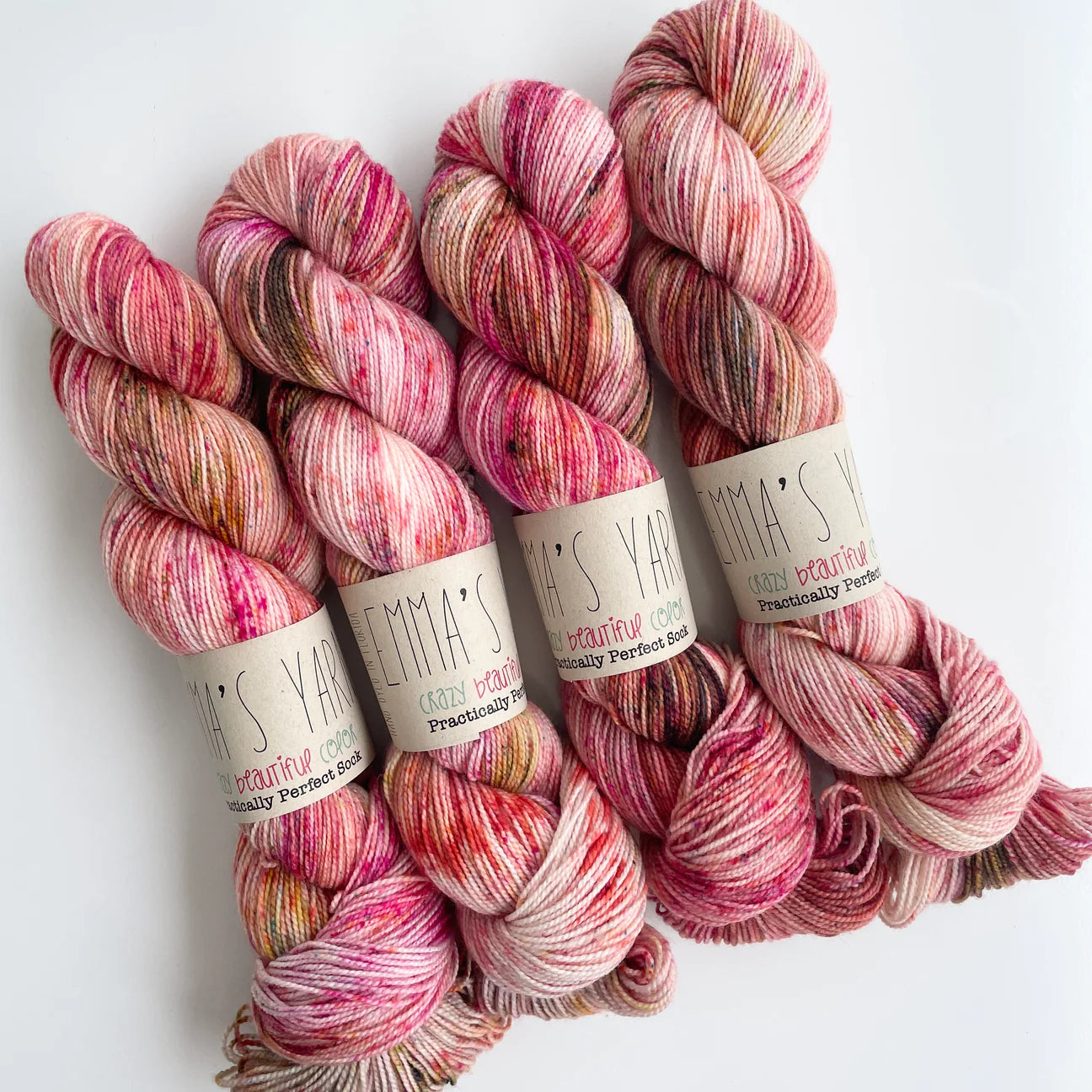 Emmas yarn; Practically perfect Sock; Tropic Like It_s hot;