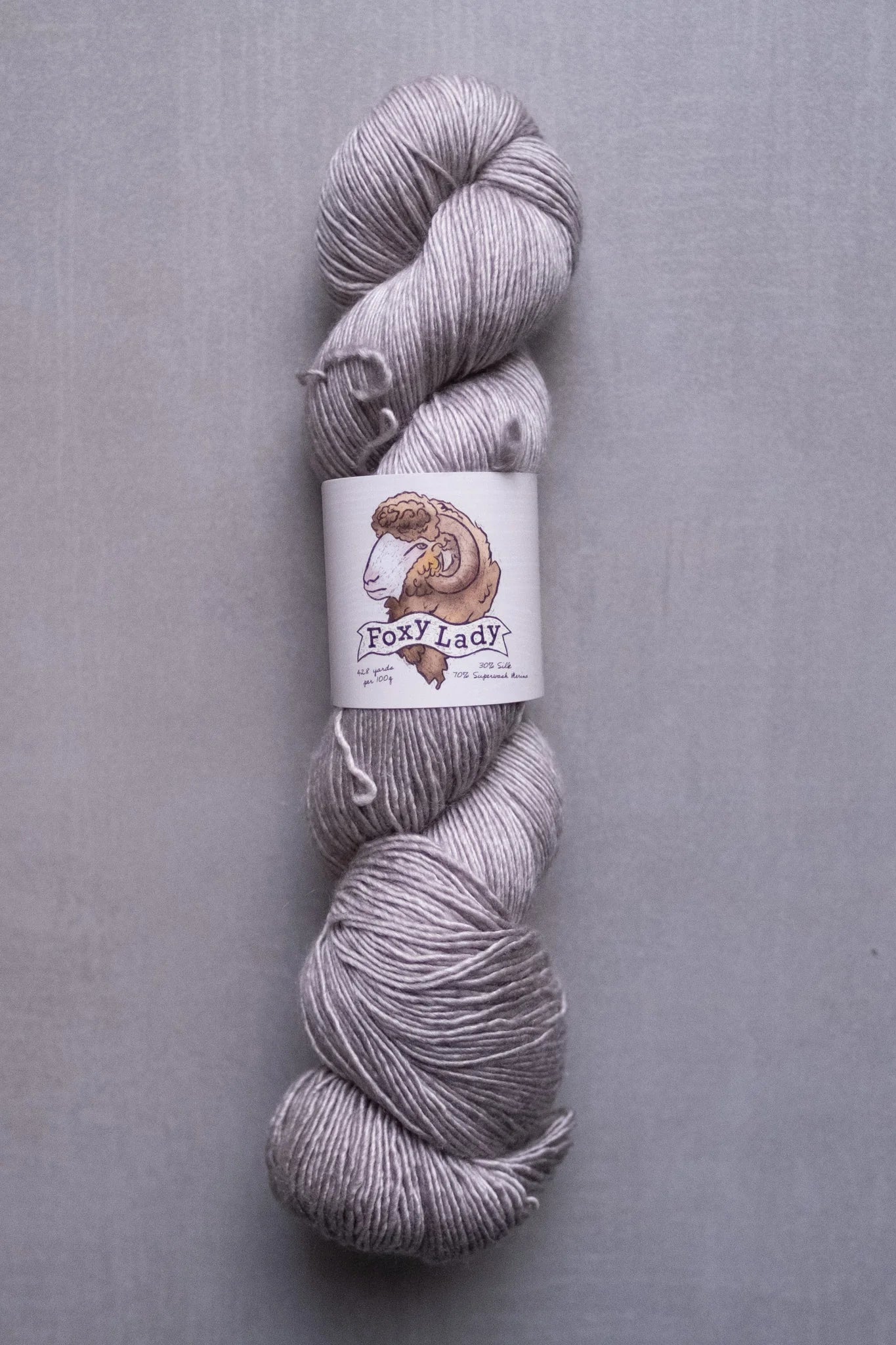 Farmers Daughter Yarn; foxy lady;winter wolf