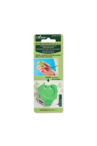 Row Counter Mini-Kacha Pendant Green Frog