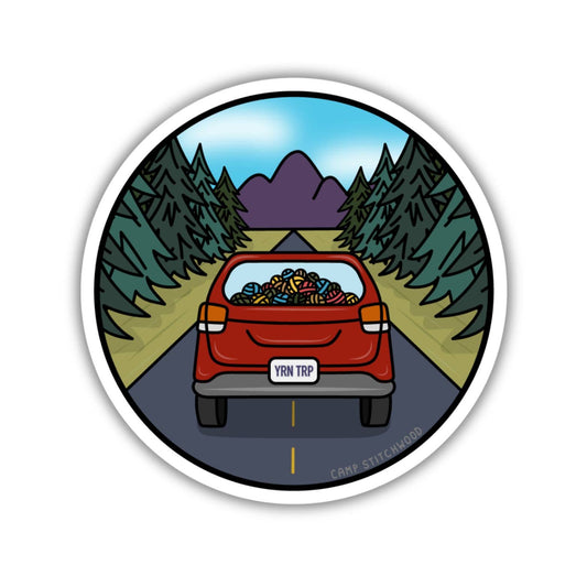 Yarn Trip Sticker