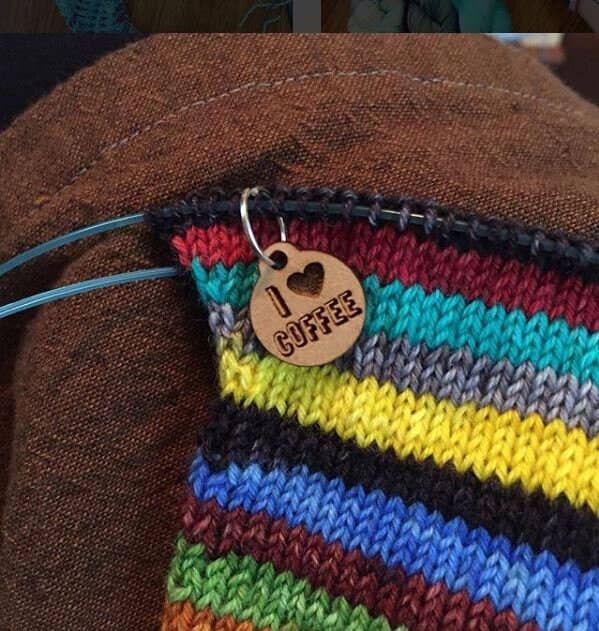 Dr. Who Inspired - Stitch Markers (set of 6)