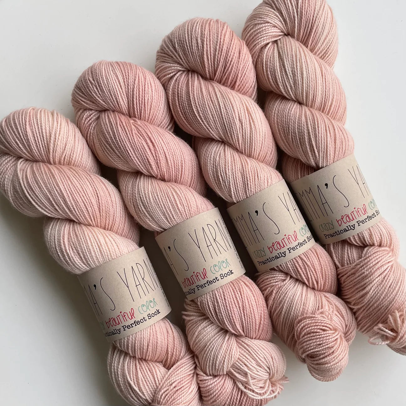 Emmas yarn; Practically perfect Sock; Himalayan Salt;