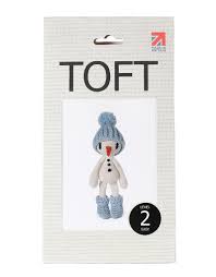 toft; crochet; kit; snowman;