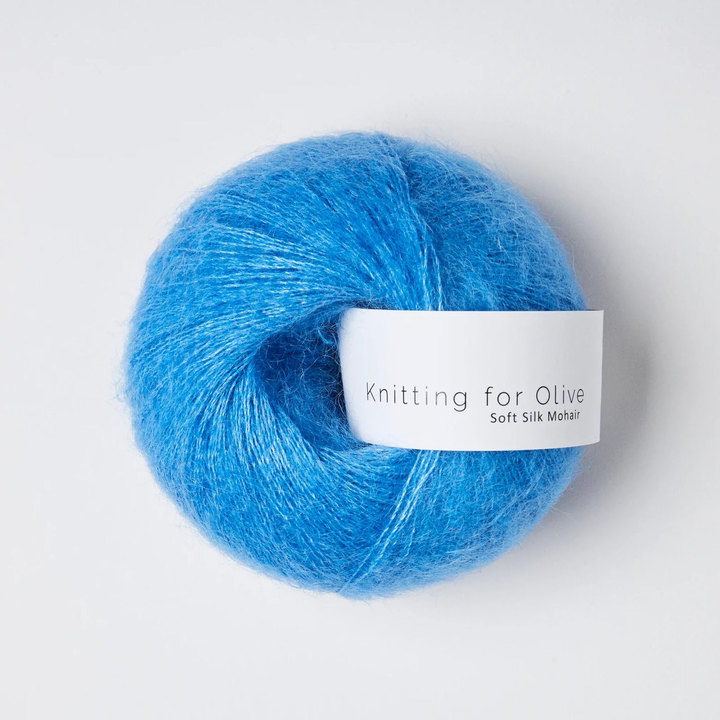 Knitting For Olive; Silk Mohair; poppy blue;