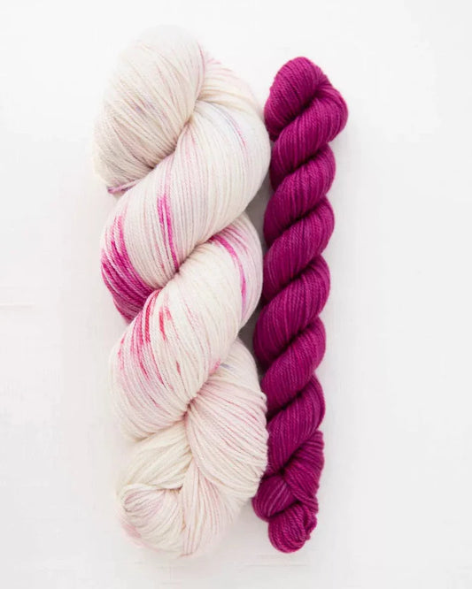Sweet Georgia; sock set; Bell Heather;