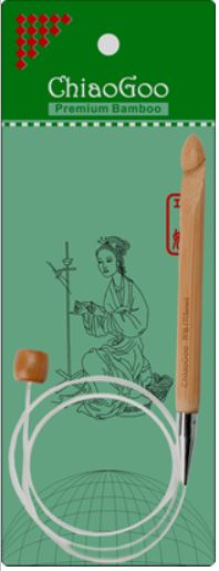 ChiaoGoo Flexible Bamboo Hook - Tunisian