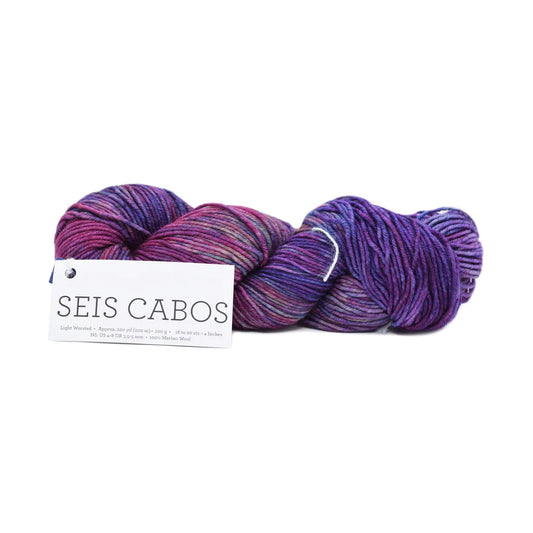 Seis Cabos; malabrigo; worsted; Non superwash; aniversario;